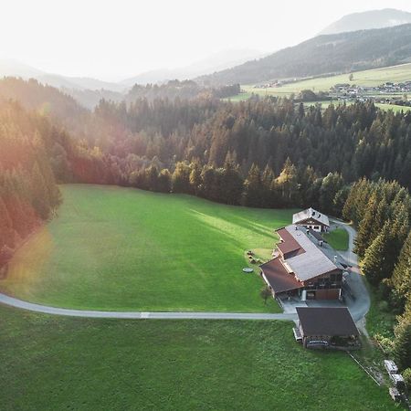 Villa Bauernhof Niederfilzboden Fieberbrunn Exterior foto